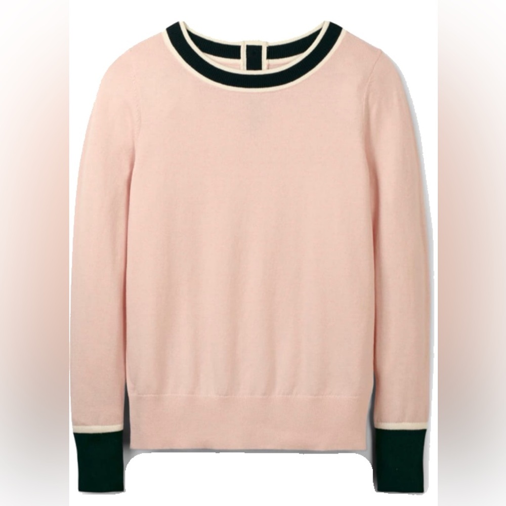 Norwich button sweater in milkshake